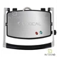 Электрический гриль Lexical LSM 2506 - 2000 W Контактный прижимной от сети - электро-гриль для приготовления мяса стейков овощей и рыбы с гранитным покрытием, Серебристый - изображение 1