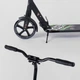 Детский двухколесный самокат Best Scooter 33006 со складной конструкцией, передним и задним амортизатором, Черно-зеленый - изображение 2