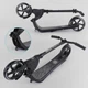 Детский двухколесный самокат Best Scooter 72378 со складной конструкцией, Серый - изображение 7