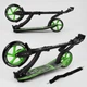 Детский двухколесный самокат Best Scooter 52266 со складной конструкцией, передним амортизатором и зажимом руля, Зеленый - изображение 5