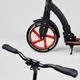 Детский двухколесный самокат Best Scooter 40860 со складной конструкцией, передним амортизатором и зажимом руля, Красный - изображение 5