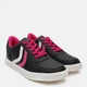 Женские кеды низкие FX shoes 17146-1 Classic Black Pink 39 Черные (2820000001481) - изображение 2