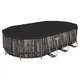 Прямоугольный каркасный бассейн Bestway Wood Style 5611R (610х366х122 см) с картриджным фильтром, лестницей и тентом - изображение 2