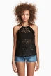 Майка H&M 32 чорний 5087145 - зображення 1