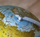 Глобус-светильник ночник светодиодный 24,3*22,8*34,5 см. серебристый 480519 - изображение 6