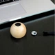 Колонка портативная Bluetooth 3 Вт. 7,2х7,2х3,5 см. орех Великобритания 410842 - изображение 2