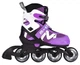 Micro ролики NEW Shaper purple-white 25-28 - изображение 3