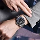 Чоловічий годинник Pagani Design Zurich 10 BAR Сріблясті Чорні (136744) - зображення 9