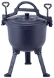 Казан чугунный 10 л Kamille Camping эмалированный на ножках (KM-4802M) - изображение 1