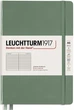 Блокнот Leuchtturm1917 Smooth Colours 14,5 х 21 см в лінію оливковий - изображение 1