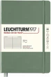 Блокнот Leuchtturm1917 Smooth Colours м'який середній 14,5 х 21 см у лінію оливковий - зображення 1