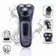 Электробритва для бороды ROZIA HT-902 роторная аккумуляторная электро бритва для мужчин - изображение 6