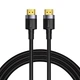 Кабель HDMI на HDMI поддержкой 4K BASEUS Cafule Series (2M, 4K@60Hz, HDMI2.0). Black - изображение 1