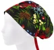 Медицинская шапочка женская HeadwearUniverse универсальная принт шишки на черном - изображение 2