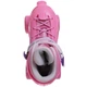 Роликовые коньки раздвижные Zelart Bamwei 905 размер 27-30 Pink-White - изображение 5