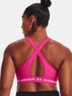 Спортивный топ для бега женский Under Armour UA Crossback Mid Bra 1361034-695 XS Розовый (195252543914) - изображение 8