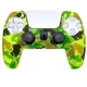 Чехол на геймпад Sony DualSense PS5 Silicone Case (Light Green Camouflage) [56192] - изображение 1