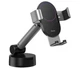Автомобильный держатель + беспроводное зарядное устройство Baseus Simplism Gravity Car Mount Holder (SUYL-JY0S) Silver [62150] - изображение 3