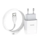 Зарядний пристрій Hoco C72A Lightning 2.1A White - зображення 1
