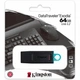 USB флеш накопичувач Kingston 64GB DataTraveler Exodia Black/Teal USB 3.2 (DTX/64GB) - изображение 5