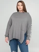 Демисезонный джемпер Only 116324569 XL (73114XL) Серый - изображение 1