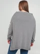 Демисезонный джемпер Only 116324569 XL (73114XL) Серый - изображение 2