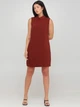Кэжуал платье однотонное Vero Moda VY-130816-102 M (20796M) Терракот - изображение 1