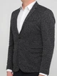 Піджак однобортний кежуал Zara 0706/327/801 2XL (322332XL) Чорний - зображення 3