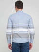Кэжуал рубашка в полоску Jack & Jones 217305551 XL (83508XL) Голубой - изображение 2
