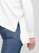 Демісезонний светр BEBE PLUS 24374 L (73727L) Молочний - зображення 4