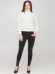 Демисезонные зауженные джинсы BEBE PLUS 23315 M (52391M) Серый - изображение 1