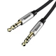 Аудио кабель 3.5 на 3.5 Mini Jack BASEUS AUX Yiven M30 (1метр). Black - изображение 7