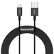 USB кабель для iPhone с разъемом Lightning BASEUS Superior Series Fast Charging Data Cable (2M, 2.4A). Black - изображение 1