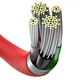 USB кабель для iPhone с разъемом Lightning BASEUS Superior Series Fast Charging Data Cable (1M, 2.4A). Red - изображение 9
