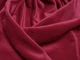 Ткань Бархат на трикотаже плюш, красный, пог. м. (б31, 2208002B, цв8) - изображение 2