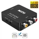 AV RCA - HDMI конвертер видео, аудио, FullHD 1080p, черный - изображение 2