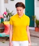 Поло женское Fruit of the loom Lady-Fit 65/35 Polo 063212034 S Желтое (5000000001125) - изображение 3