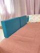 Бортики на ліжко м'які. Розмір 1 секції 50*30*7 см. Z2498 Стандартний Берюзовий - зображення 1