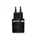 Зарядний пристрій HOCO C12 2USB/ 5W, 2.4A Black з кабелем Lightning 1м. (C12LB) - зображення 4