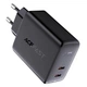 Зарядное устройство с быстрой зарядкой ACEFAST A9 PD40W |2Type-C| Черный - изображение 2