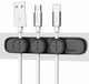Магнітний тримач проводів Baseus Peas Cable Clip, Black (ACWDJ-01) - зображення 3