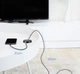 Беспроводное зарядное устройство Baseus iP Cable Wireless Charger, Black (WXCA-01) - изображение 4