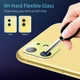 Защитное стекло для камеры ESR для iPhone 11 Fullcover Camera Glass Film, Yellow (3C03195200401) - изображение 8