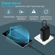Мережевий зарядний пристрій Promate BiPlug-2 17Вт USB-C+USB-A Black (biplug-2.black) - зображення 4