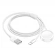 USB кабель Primo 2in1-01 Lightning + зарядное устройство для Apple Watch Primo белый - изображение 1
