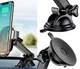 Автомобільний тримач із бездротовою зарядкою BASEUS Smart Vehicle Bracket (Osculum Type) холдер для телефону Black (WXZN-B01) - зображення 5
