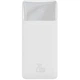 Повербанк портативное зарядное устройство Power Bank Baseus 10000 mAh premium 20W c Led дисплеем компактная карманная стильная батарея Bipow Digital Display White - изображение 2