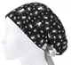 Медицинская шапочка женская HeadwearUniverse универсальная принт пауки на черном - изображение 2