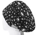 Медицинская шапочка женская HeadwearUniverse универсальная принт пауки на черном - изображение 3
