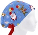 Медицинская шапочка женская HeadwearUniverse универсальная принт животные с шарами - изображение 1